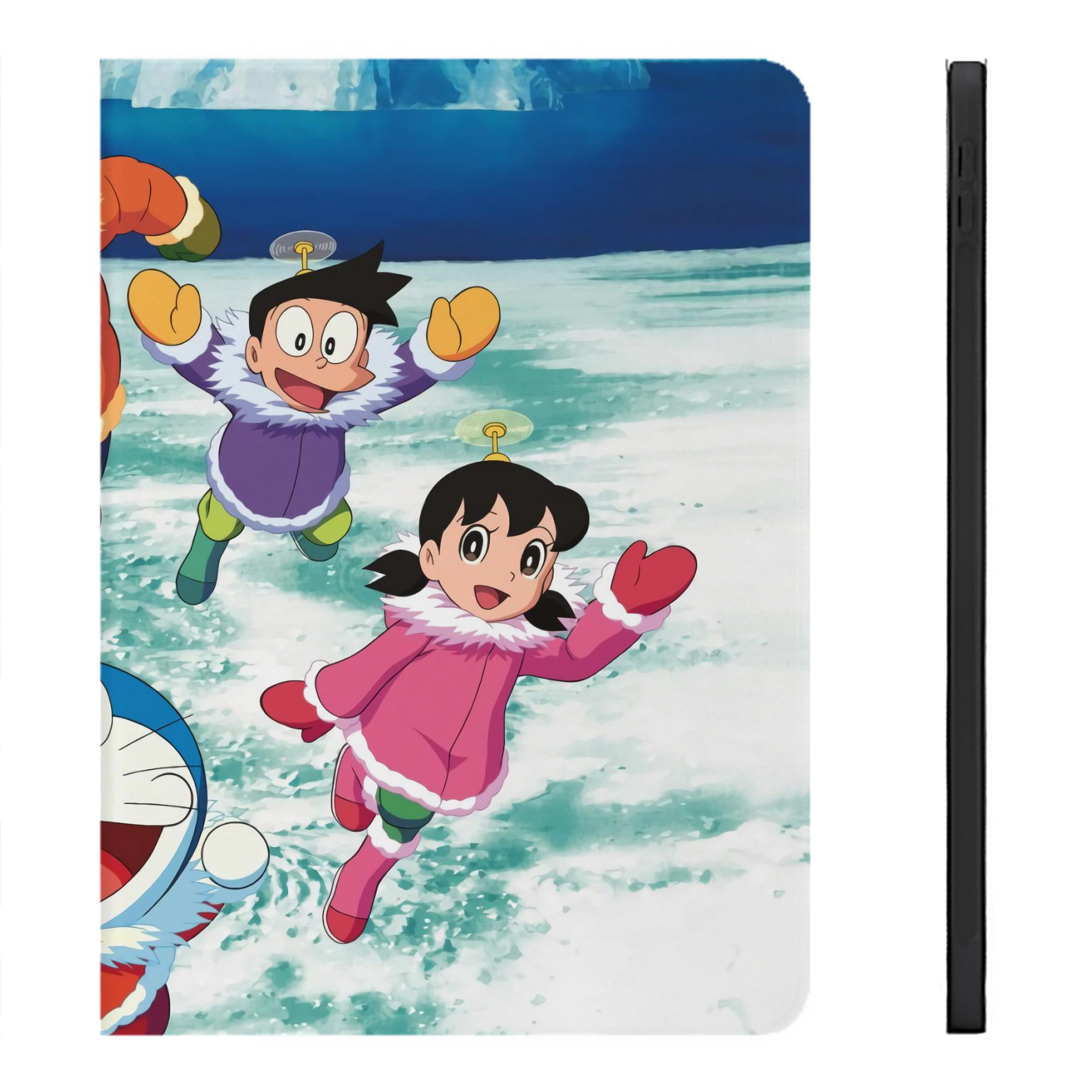 （画像用） ドラえもん Doraemon IPadケース ペンホルダー付き ブックスタイルデザイン